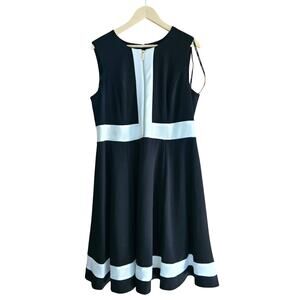 Calvin Klein Size 14W Dress A-Line Work Wear